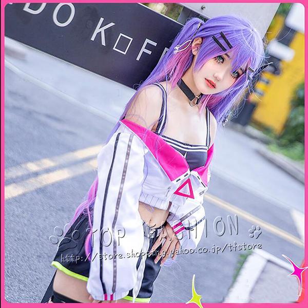 バーチャル ホロライブ4期生 常暗永遠 常闇トワ コスプレ衣装 コスチューム 変身 仮装 ステージ服 舞台 ハロウィン クリスマス