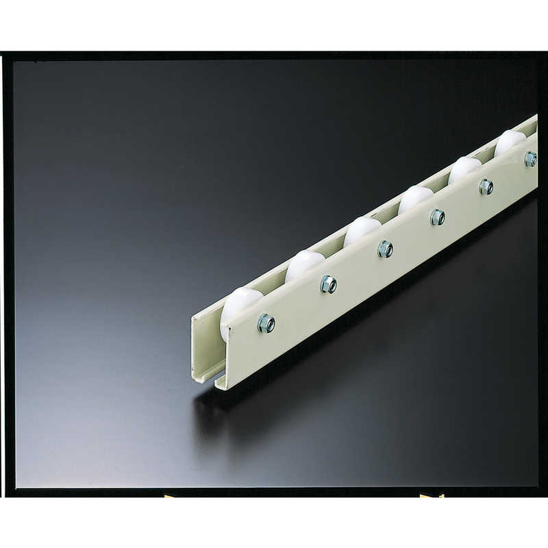 トラスコ中山　ホイールコンベヤ 樹脂製Φ38X12 P75XL1800　V38N751800