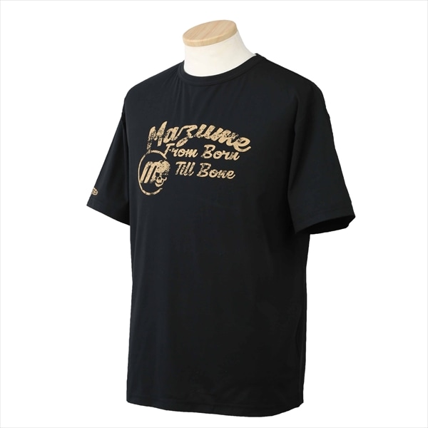 オレンジブルー ウェア MZAP-767mazume プライムフレックスTシャツ ロゴ II ブラック LL