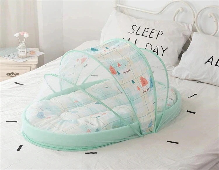 新生児 早い者勝ち 蚊帳 ポータブルベッド 折りたたみ式 ベビーベッド ベッド ミドルベッド ベビー