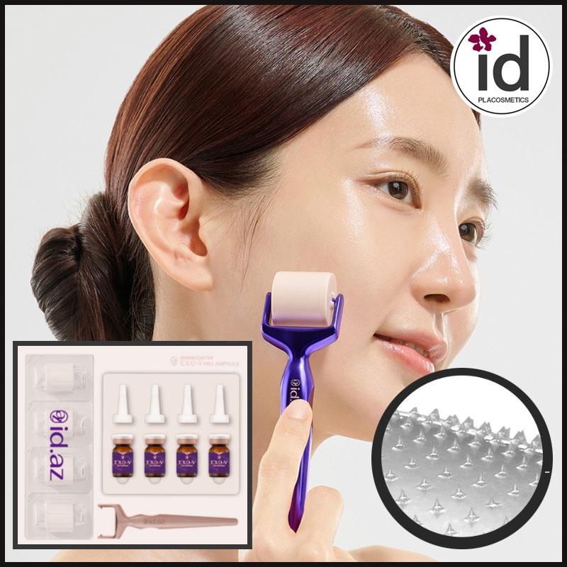 ID アイプラエキソVリフティングスキンブースター＋毛穴ローラー スペシャルトリートメント1箱(4回分) (+エステ専用サンプル5種)