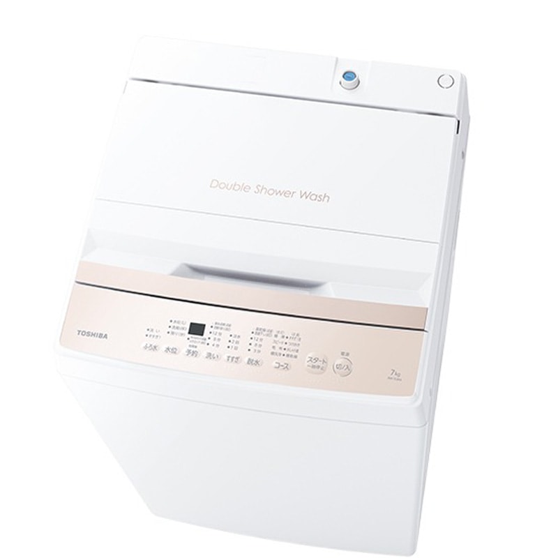 東芝 TOSHIBA 全自動洗濯機 ピュアホワイト AW-7GM4(W) 7kg