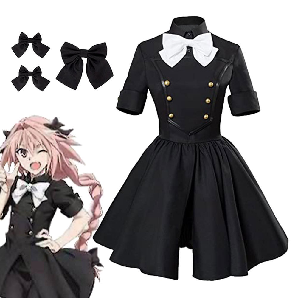 聖威達fate/apocryphaアストルフォコス服ハロウィーン阿福ドレスコスプレ衣装