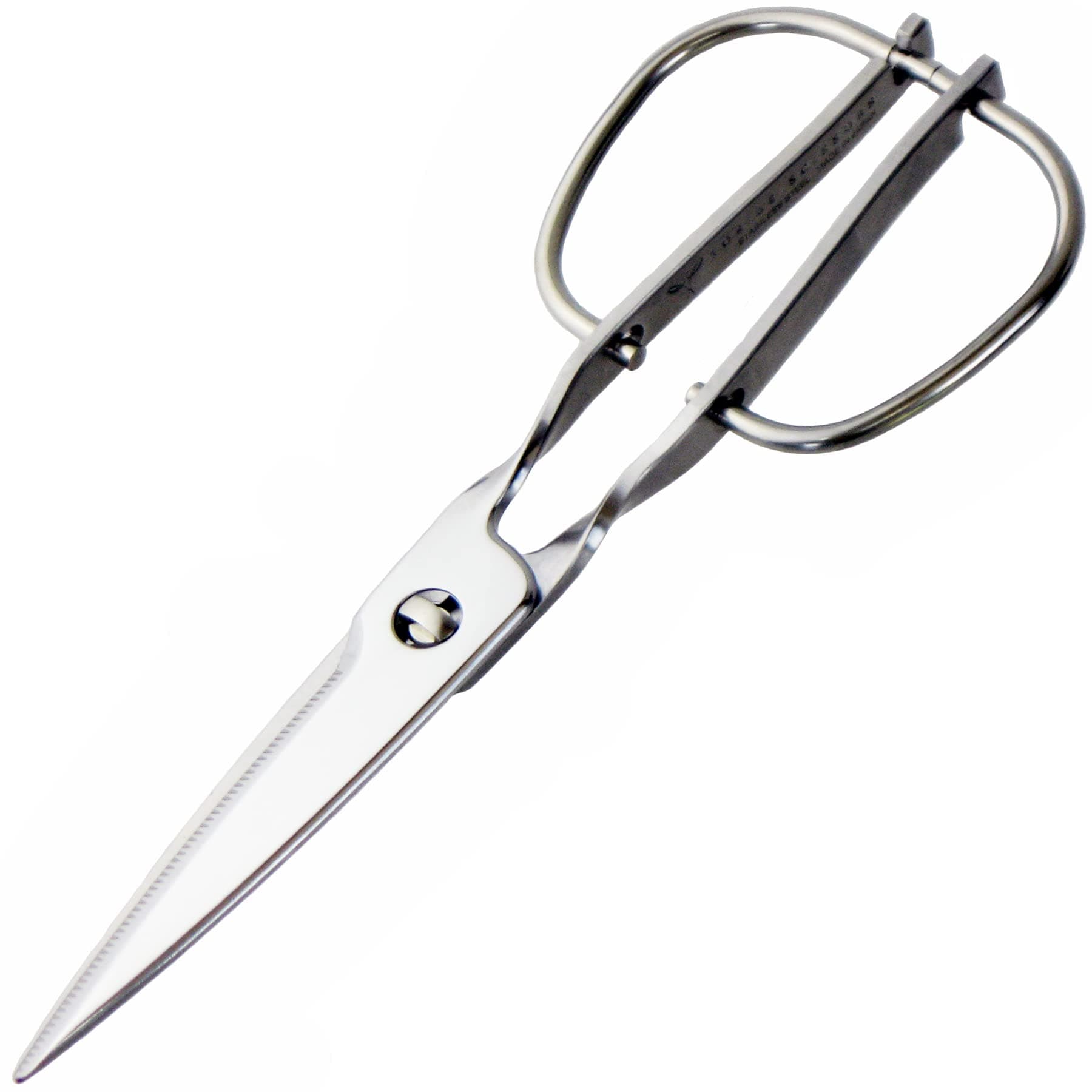 ナガオ キッチンバサミ キッチンスパッター 鏡面仕上げ 20.3cm オールステンレス 食洗機対応 分解して洗える 日本製