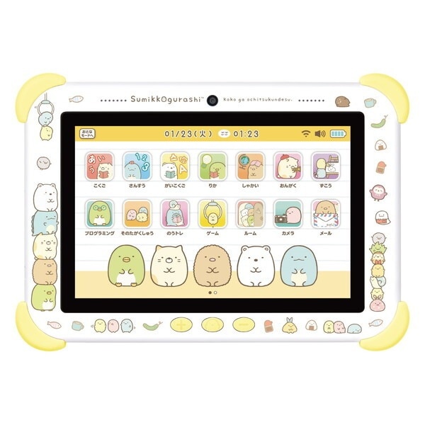 すみっコぐらし Wi-Fiでつながる!みんなとつながる!すみっコパッド 8インチ イエロー