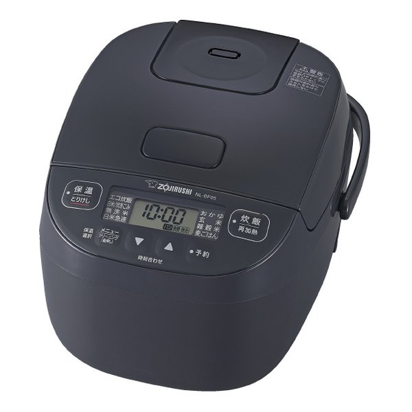 マイコン炊飯ジャー 極め炊き 3合炊き/ソフトブラック NL-BF05-BZ