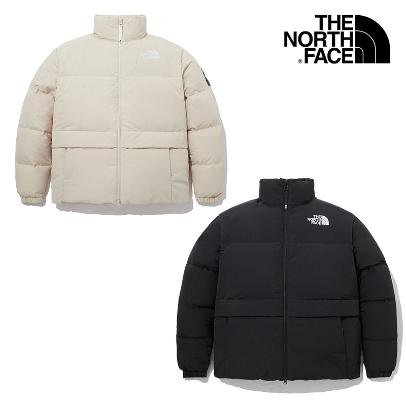 NJ1DP59 NEO PUFFY DOWN JACKET ジャケット ショート ミドル 軽量 軽い ダウン コート ジャンパー レディース メンズ 韓国 新作 2023 ユニセックス