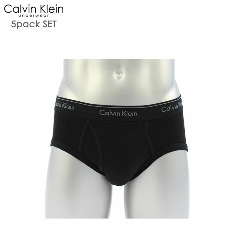 カルバンクライン Calvin Klein 5枚組 コットン クラシック ブリーフ Cotton Classic Brief 5Pack 5枚セット アンダーウェア メンズ 男性下着