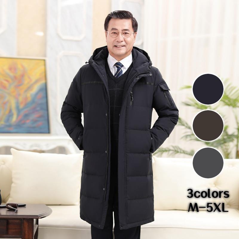 ダウンコート メンズ ビジネス ロングダウン ロングコート 暖かい 大きいサイズ 軽量 撥水 ダウンジャケット スーツ ダウン アウター ビジカジ カジュアル 通勤