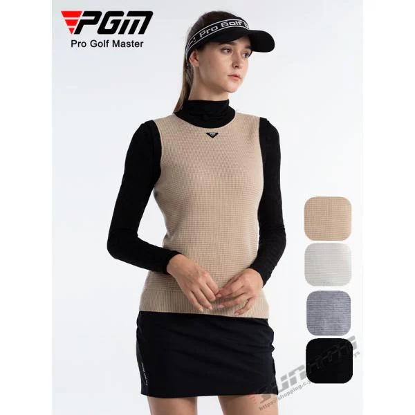 ゴルフ ゴルフベスト GOLF ウールセーター 秋 冬 レディース セーターベスト ゴルフウェア ニットセーター 防寒 暖かい プレゼント ギフト