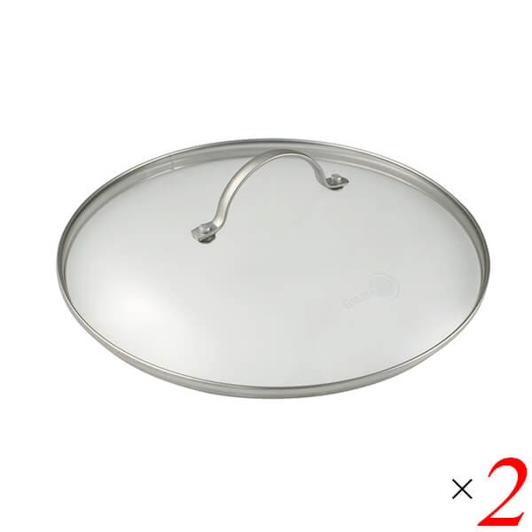 グリーンパン バルセロナプロ ガラス蓋26cm 2個セット