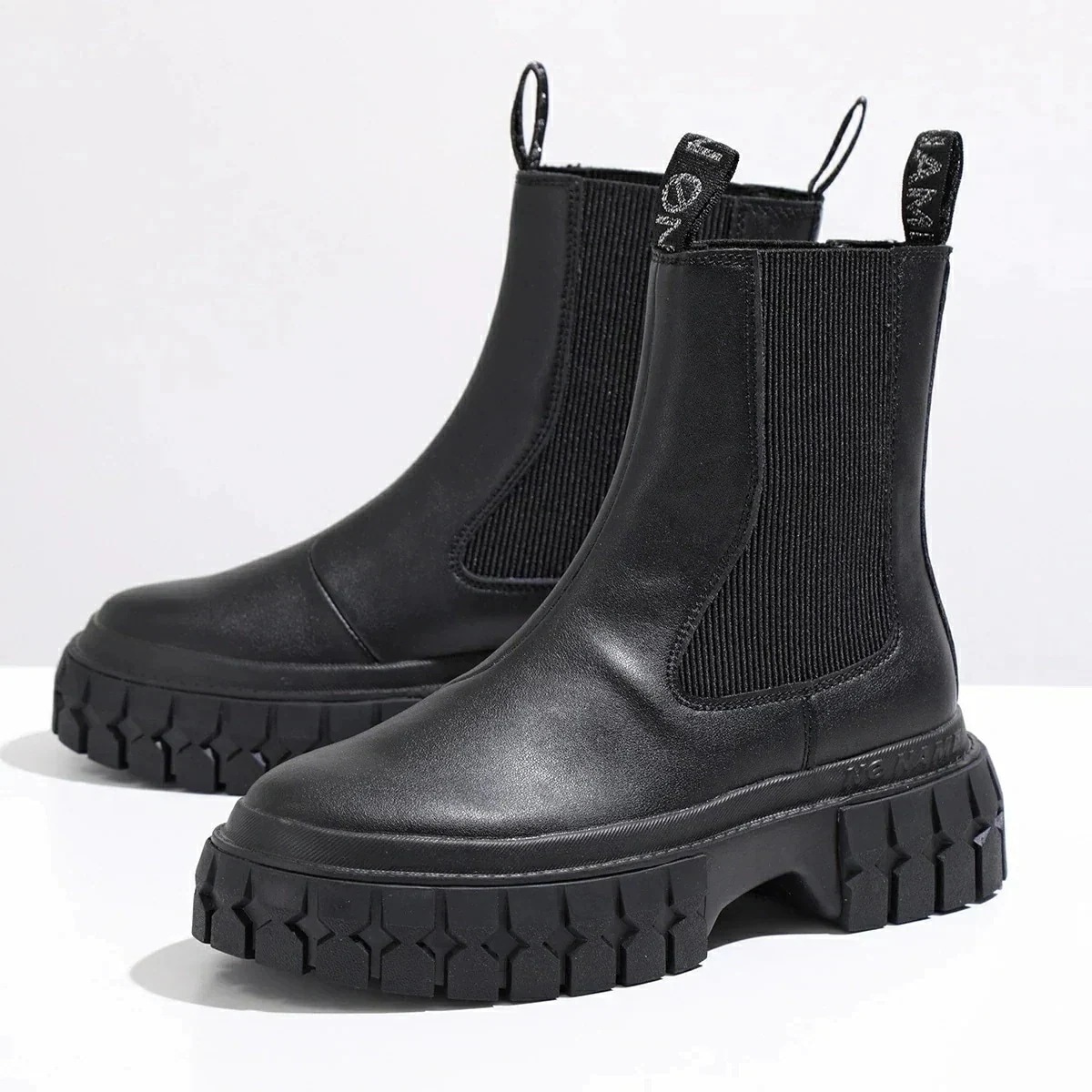 NO NAME ノーネーム チェルシーブーツ GRAVITEE CHELSEA NAPPA グラビティ レディース サイドゴア レザー 厚底 シューズ 靴 BL