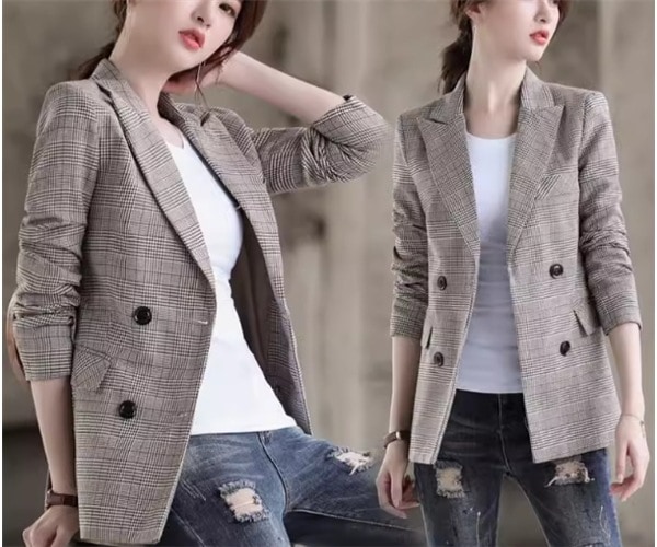 レディース ジャケット スーツ アウター 上着 ミドル丈 長袖 襟付き スーツカラー スマート ポケット 前開き 異国風 ボタン かわいい 大人可愛い きれいめ シンプル カジュアル 上品 おしゃれ