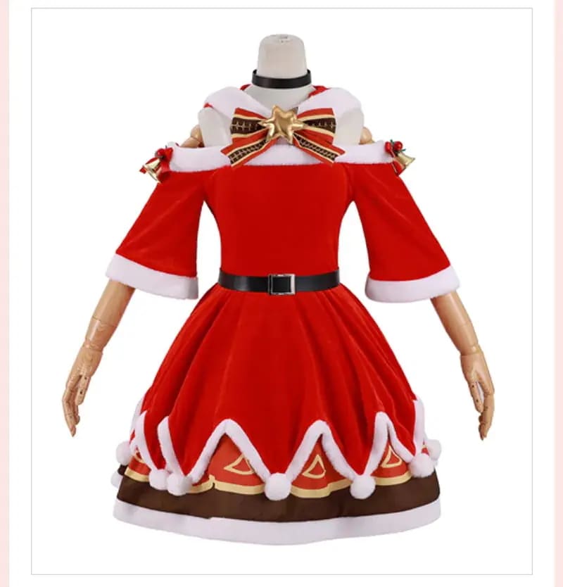 クリスマス　バーバラ　原神　コスプレ　衣今日は30パーセント