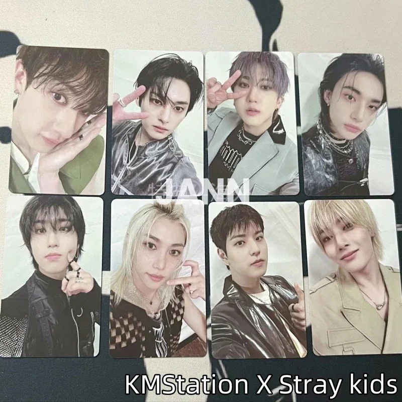 Stray kids - Mini Album [ATE] 中華　KMStation X Stray kids　KMStation ヨントン　全員セット 8枚