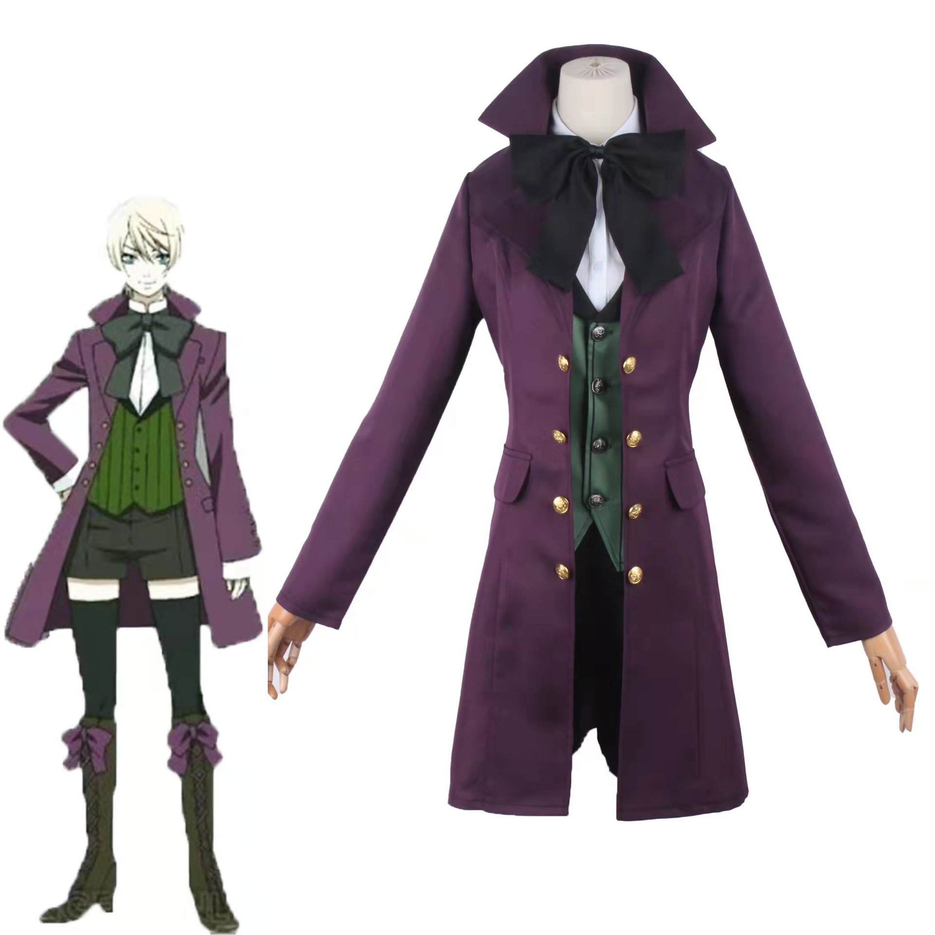 スポット黒執事殿様アロイアスロストランシー公式服コスプレ衣装シャルル