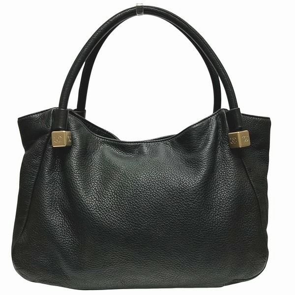 シャネル ココ キューブ カーフレザー バッグ トートバッグ ショルダーバッグ レディース【中古】