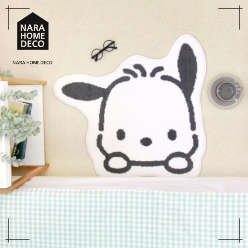 サンリオ ポチャコ ラグ ひょっこり 韓国人気 かわいい 韓国インテリア