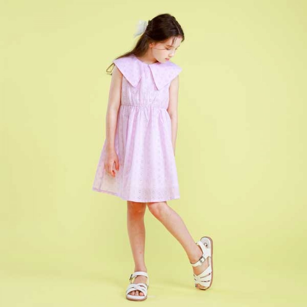 アイラブJ N.ライラックビッグカラーワンピース JVUOP70