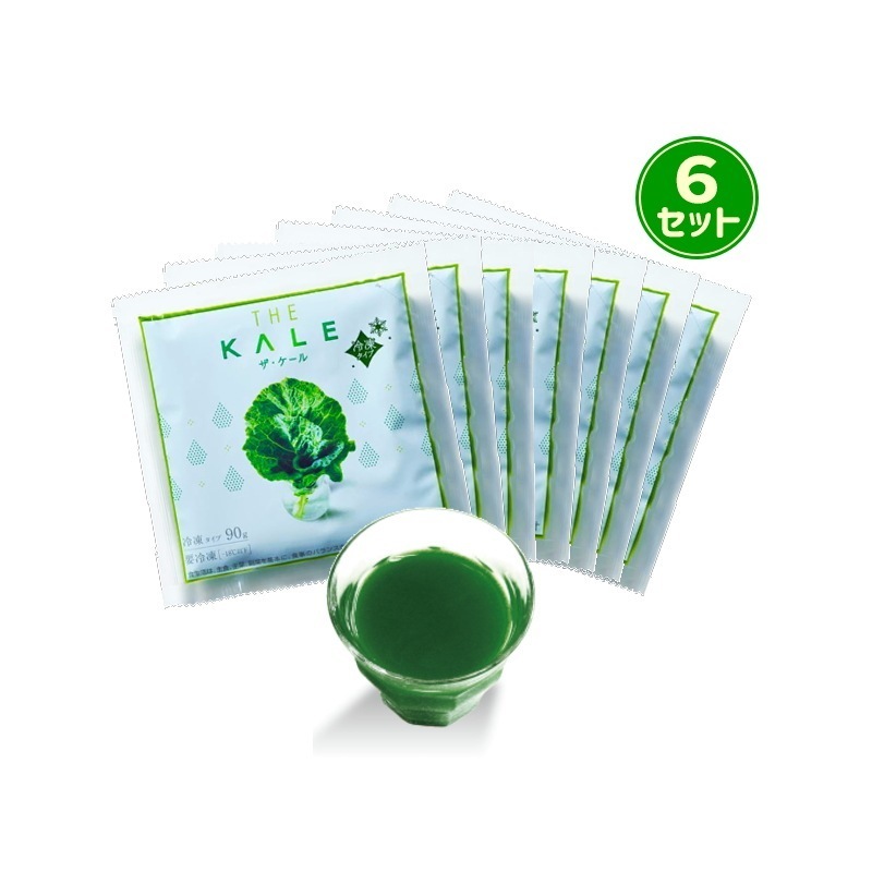 ザ ケール 冷凍青汁 90g7パック 6セット