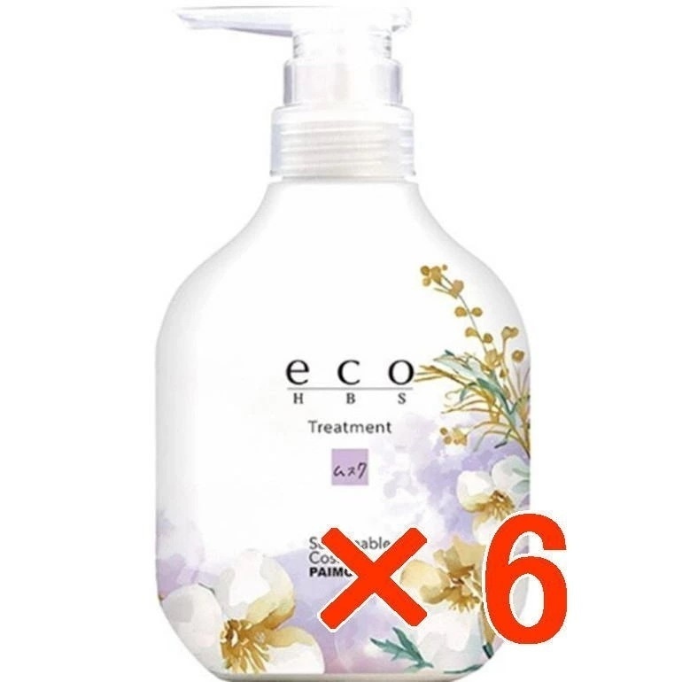 【送料無料】 パイモア エコエイチビーエス トリートメント 500g ムスク 6個セット ／ 美容室専売品　ヘアトリートメント