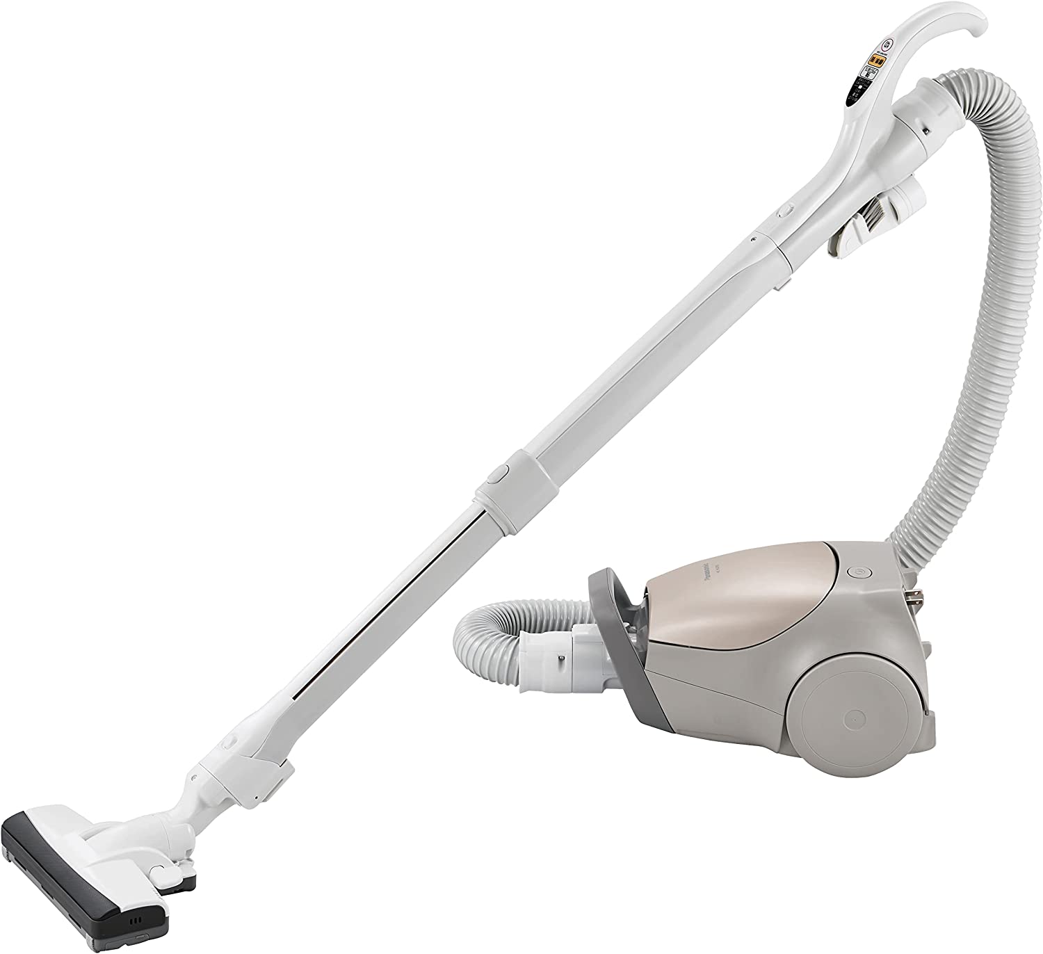 パナソニック 紙パック式 掃除機 シャンパンゴールド MC-PJ21G-N 軽量コンパクト&ハイパワー モーター内蔵でスイスイ進むパワーノズル