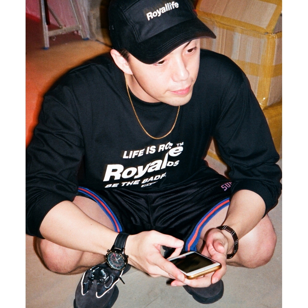 ROYALLIFE RLL301非ザフレンズロングスリーブ - ブラック