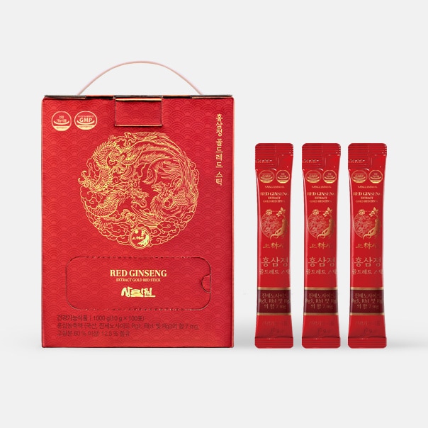 ゴールドレッドスティック100砲 紅参