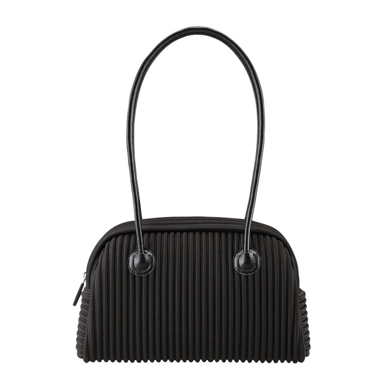 ボストンボウリングバッグ女性2025新型大容量ワンショルダーバッグ通勤脇バッグ