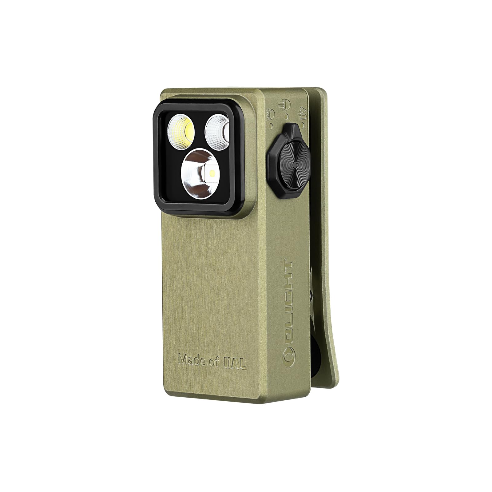 OLIGHT(オーライト) Oclip Ultra 懐中電灯 2025年新登場 クリップ 小型 LEDランニングライト 軽量 3つの光源 530ルーメン IPX6防水 Type-C充電式 犬 散歩 ウ