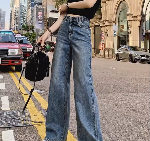 ボトムス パンツ Gパン ズボン ワイドパンツ ストレートパンツ ガウチョパンツ ストレート ワイド ガウチョ ポケット デニム ブルーデニム 大人可愛い シンプル カジュアル お洒落 かっこいい 10,880円