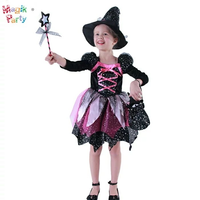 ハロウィン 衣装 子供 魔女 悪魔 小悪魔 女の子 ワンピース 子供用 学園祭 文化祭 コスチューム 仮装 変装 コスプレ衣装 コスプレ コスチューム 子供 仮装 万聖節