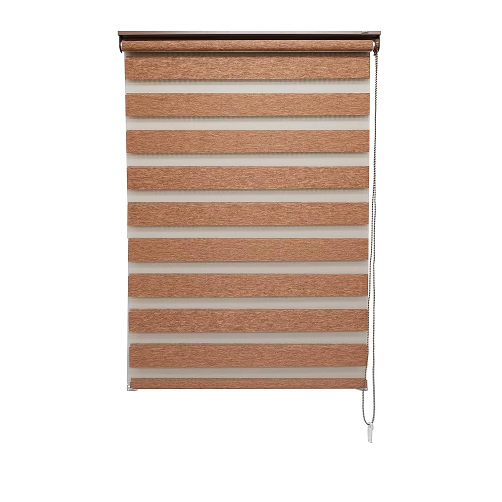 【即発送】トーソー ロールスクリーン ブラウン 130X200 調光機能・チェーン式 30003334北海道沖縄発送不可