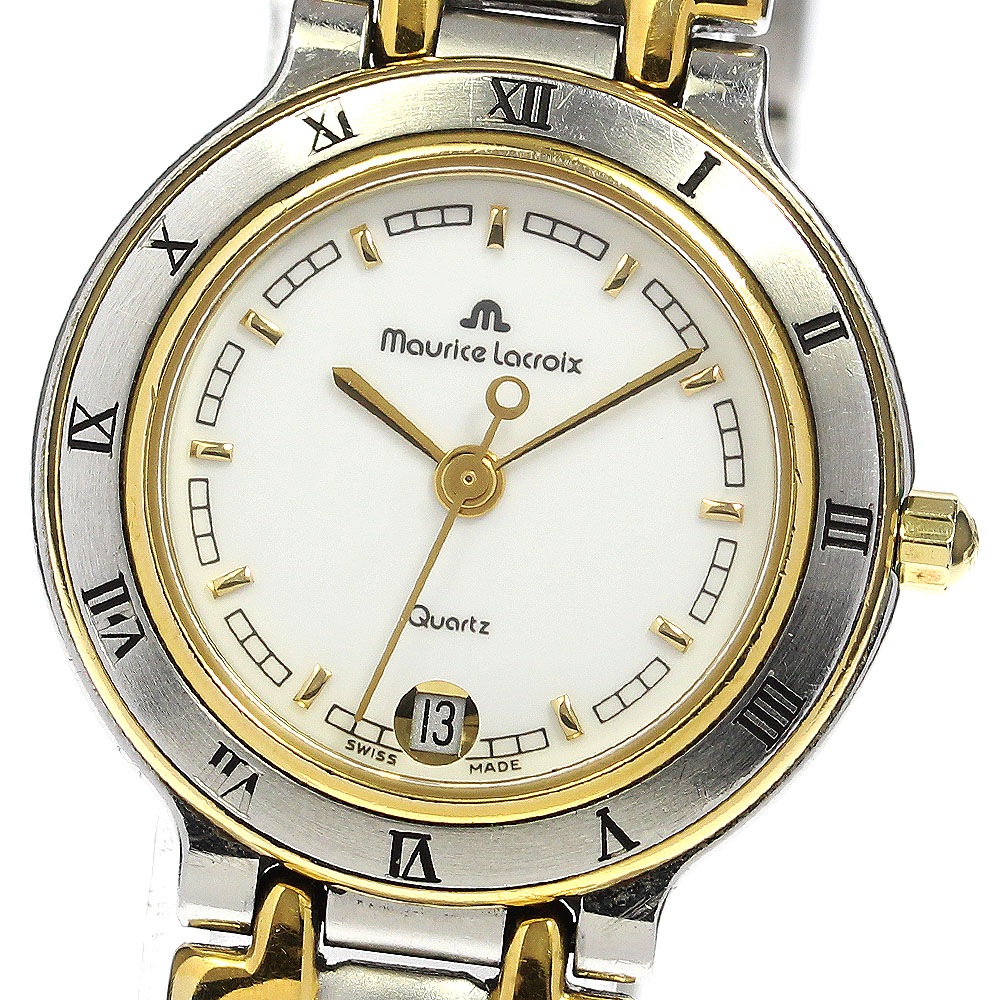 モーリスラクロア MAURICE LACROIX 75416 ディト クォーツ レディース 箱・保証書付き_752582【中古】 18,864円
