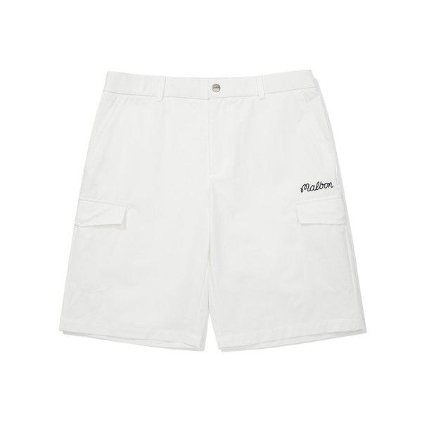 [マルボン公式] フラッグハーフパンツ WHITE (MAN)