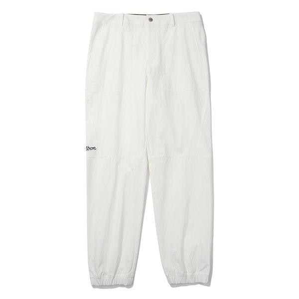 [マルボン公式] マルボン夏ベンチレーションジョガーパンツ WHITE (MAN)