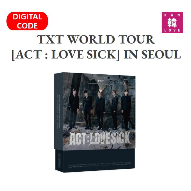 TXT WORLD TOUR【ACT:LOVE SICK】IN SEOUL DIGITAL CODE 生写真+