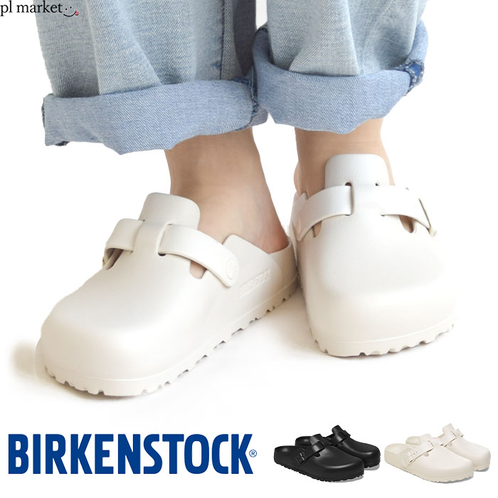 正規取扱店【2025新作】 EVA ボストン サンダル レディース ナロー エッグシェル ホワイト 白 軽量 撥水 水洗い可能 サボ つっかけ 靴 シューズ コンフォート クロッグ 1027382