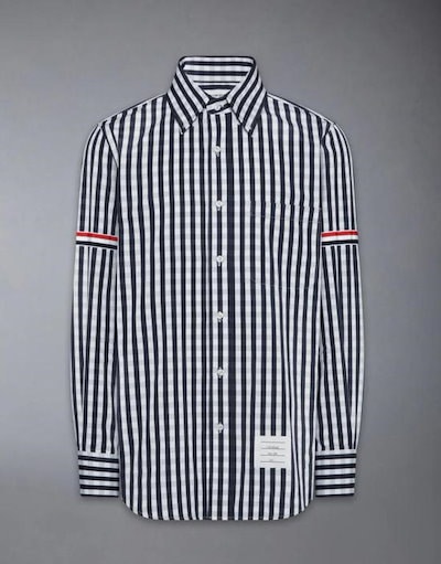 THOM BROWNE Men Shirts MWL301OF0998 415 NAVY 46,549円