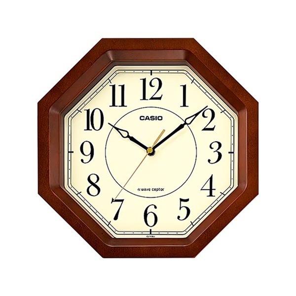 取寄品 正規品 CASIO時計 カシオ 掛け時計 IQ-1106J-5JF アナログ 電波時計