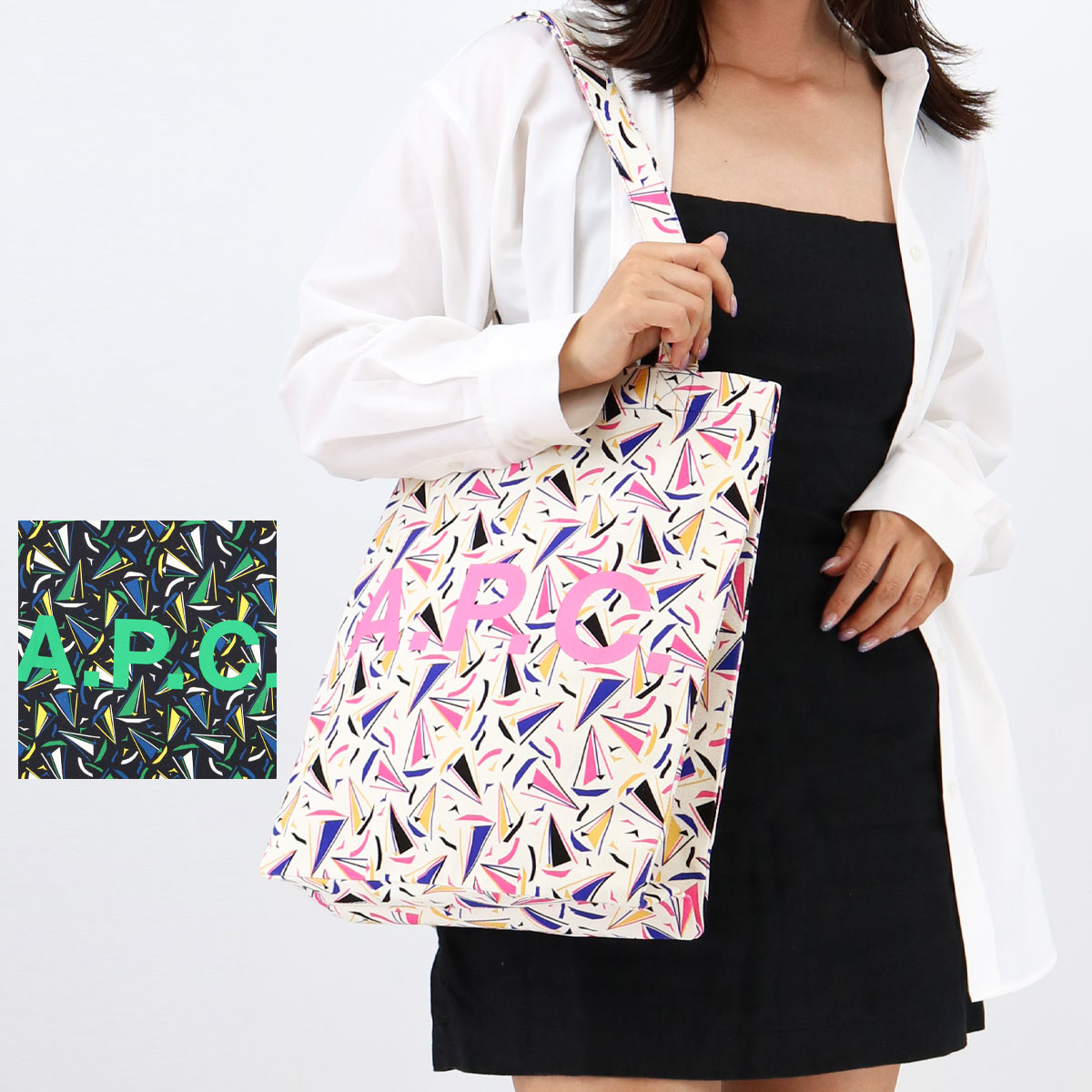 キャンバス ロゴ トートバッグ TOTE LOU COFDT M61442