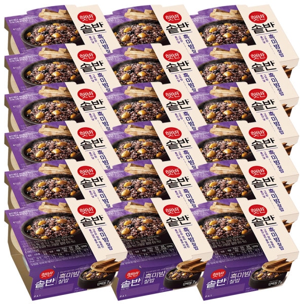 ヘッバン 釜飯 黒米栗もち米210g x 18個 / 即席ご飯釜飯