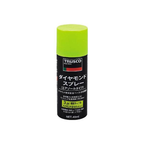 TRUSCO DM40SP-3 ダイヤモンドスプレー 3ミクロン 40ml メーカー直送