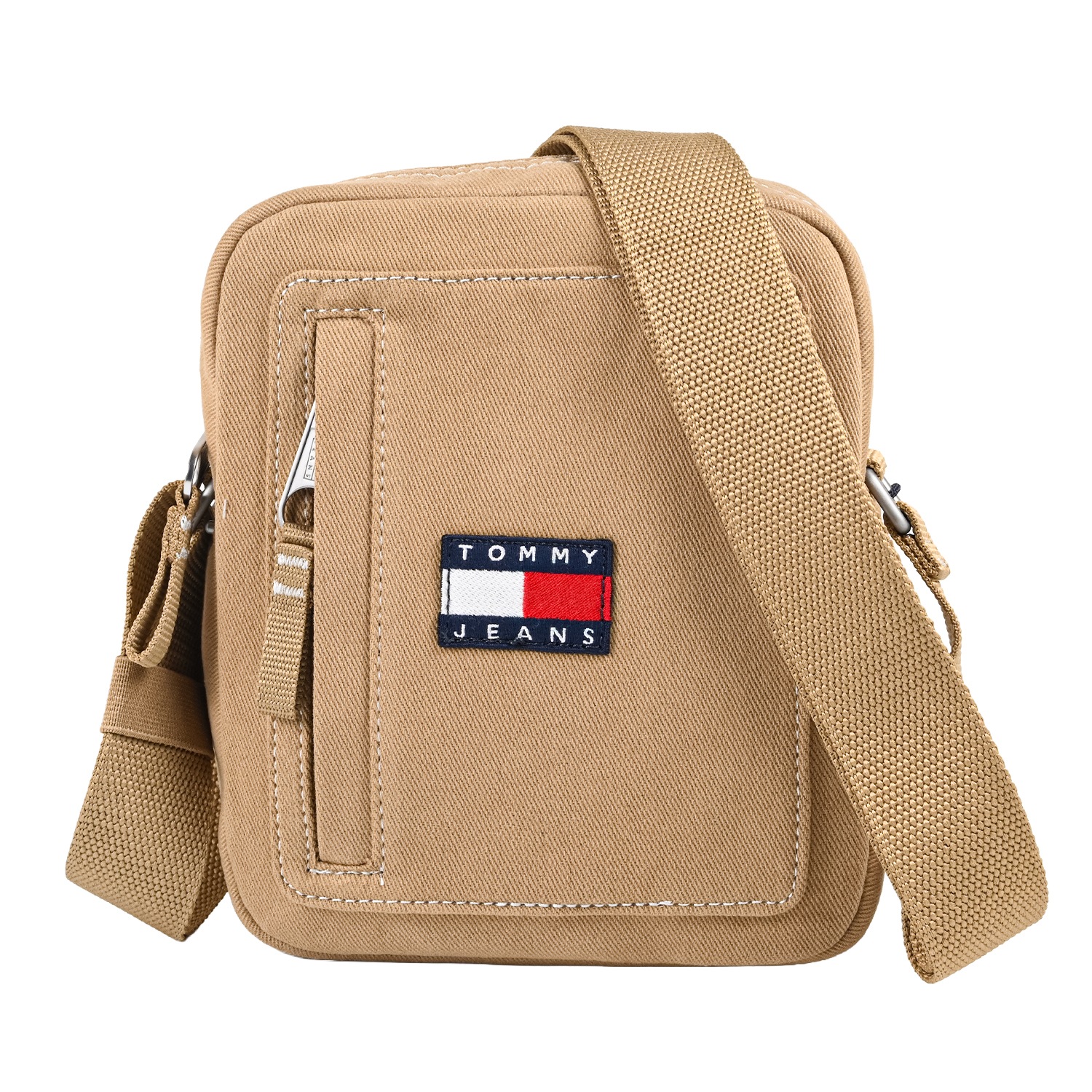 ショルダーバッグ メンズ TOMMY JEANS UTILITY DAILY REPORTER ベージュ【ヨーロッパ輸入モデル】 AM0AM13879 AEN