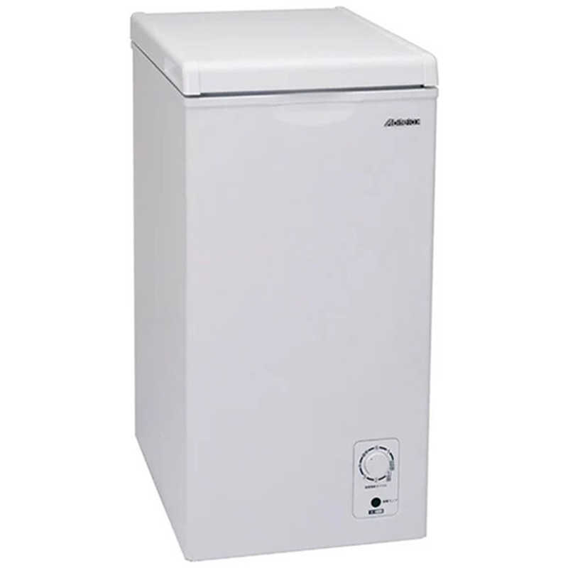アビテラックス　冷凍庫 1ドア 60L 上開き 直冷式 幅41cm ホワイト　ACF607（標準設置無料）
