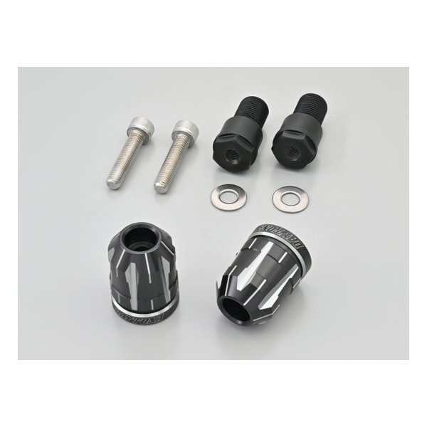 バーエンド ヤマハ M16 用 TECHNO アッシュシルバー 42615