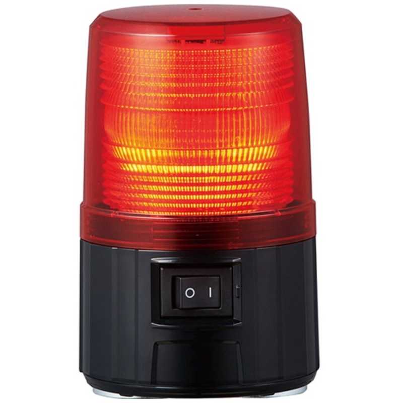 パトライト　パトライト 電池式フラッシュ表示等 レッド　PFH-BT-R