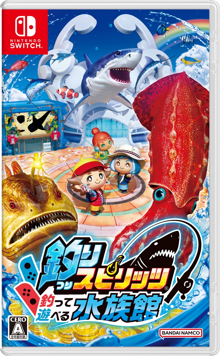 バンダイナムコエンターテインメント 【Switch】釣りスピリッツ 釣って遊べる水族館 HAC-P-AZ4KA NSW ツリスピリッツ ツッテアソベルスイゾクカン 5,434円
