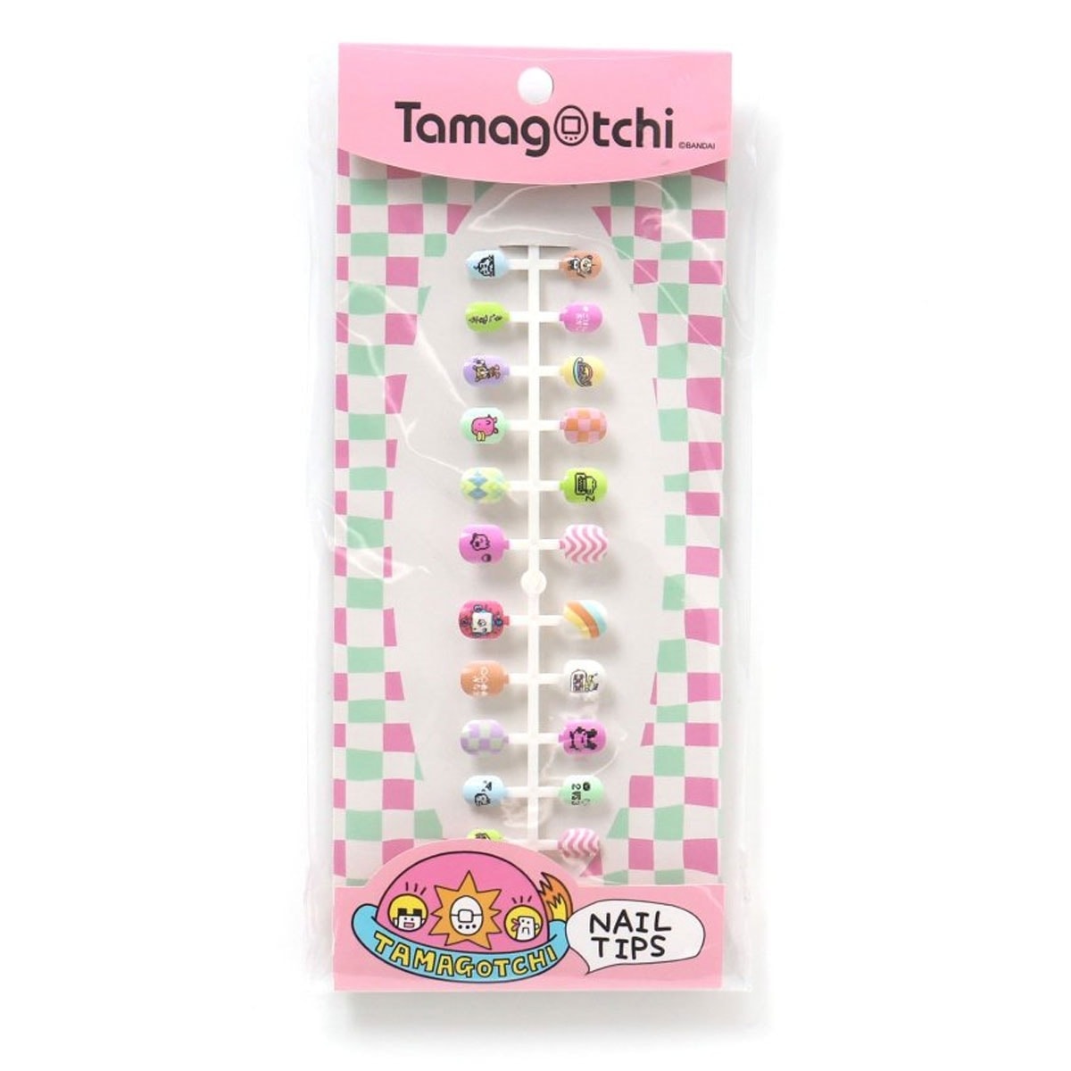 Qoo10] オールオルン キッズコスメ たまごっち ネイルチップ : ネイル