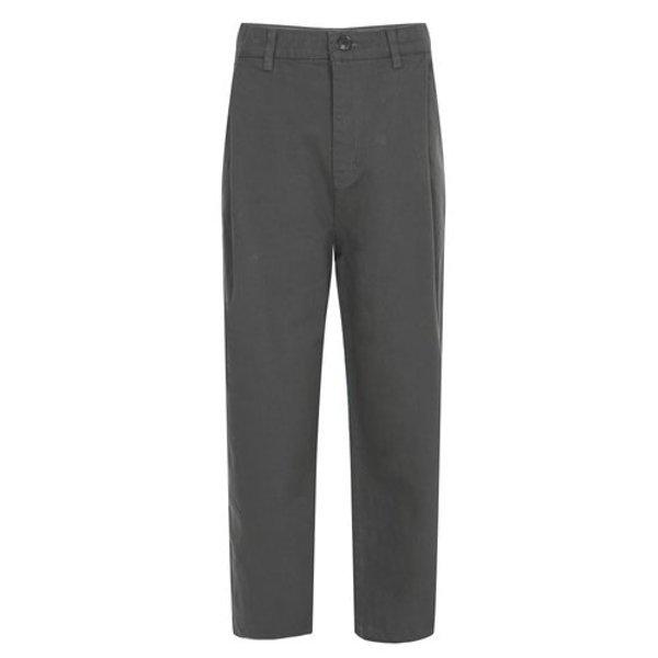 メンズ春秋ピンタック スリムフィット ダーツ コットンパンツ NE-PTA-Q002-チャコール